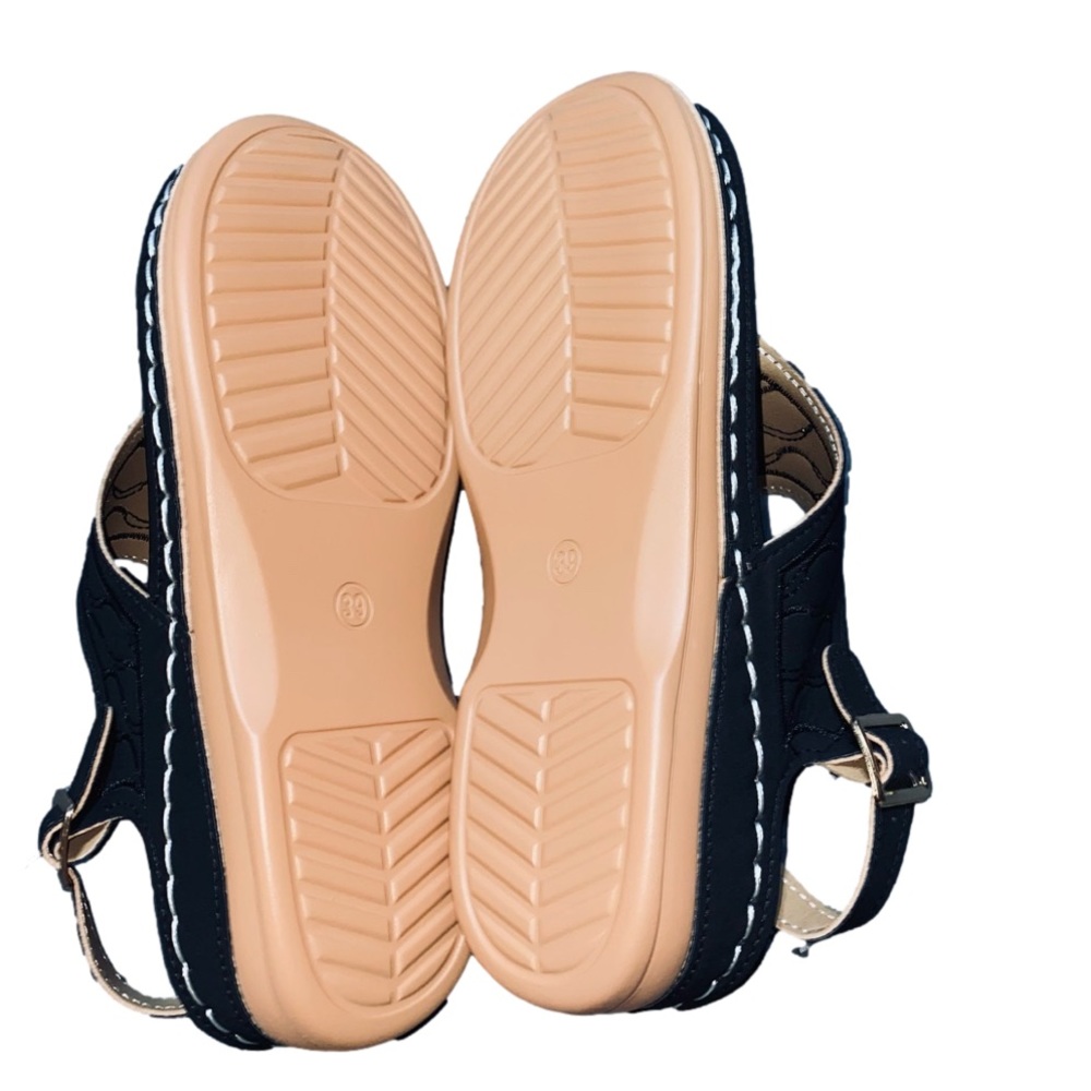 Fashionable Wedge Slingback Sandals - Picture 6 of 6